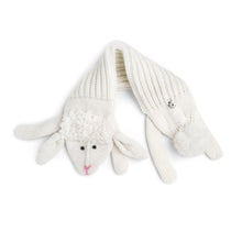 Load image into Gallery viewer, Kids Knitted Lamb Scarf - For ages 3+