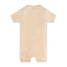 Load image into Gallery viewer, Organic Puppy Applique 3D Knit Romper