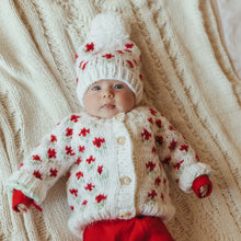 Load image into Gallery viewer, Holiday Knit Sweater & Beanie Set