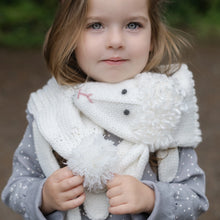 Load image into Gallery viewer, Kids Knitted Lamb Scarf - For ages 3+
