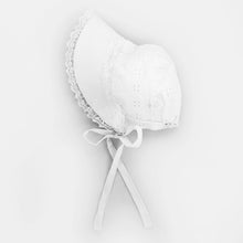 Load image into Gallery viewer, Heart Eyelet Bonnet