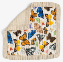 Load image into Gallery viewer, Flutter Friends Butterfly Baby Lovey Muslin Blanket