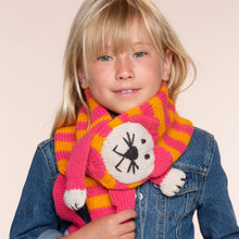 Load image into Gallery viewer, Kids Knitted Cat Scarf - For ages 4-12 Y