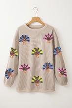 Load image into Gallery viewer, Corded Sequin Turkey Pullover