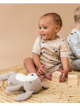 Load image into Gallery viewer, Frenchie Dog Jacquard Knit Baby Romper (Organic Cotton)