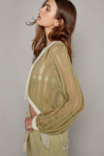 Load image into Gallery viewer, Olive Cropped Cardi
