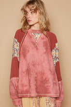 Load image into Gallery viewer, Boho Patchwork Vintage Wash Pullover
