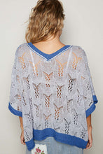Load image into Gallery viewer, Seaside Petals Crochet Pullover
