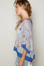 Load image into Gallery viewer, Seaside Petals Crochet Pullover
