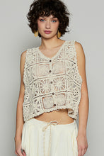 Load image into Gallery viewer, Boho Crochet Sleeveless Top
