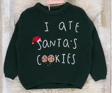 Load image into Gallery viewer, I Ate Santa’s Cookies Oversized Sweater
