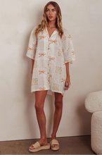 Load image into Gallery viewer, Sun-Kissed Bows Button-Down Dress
