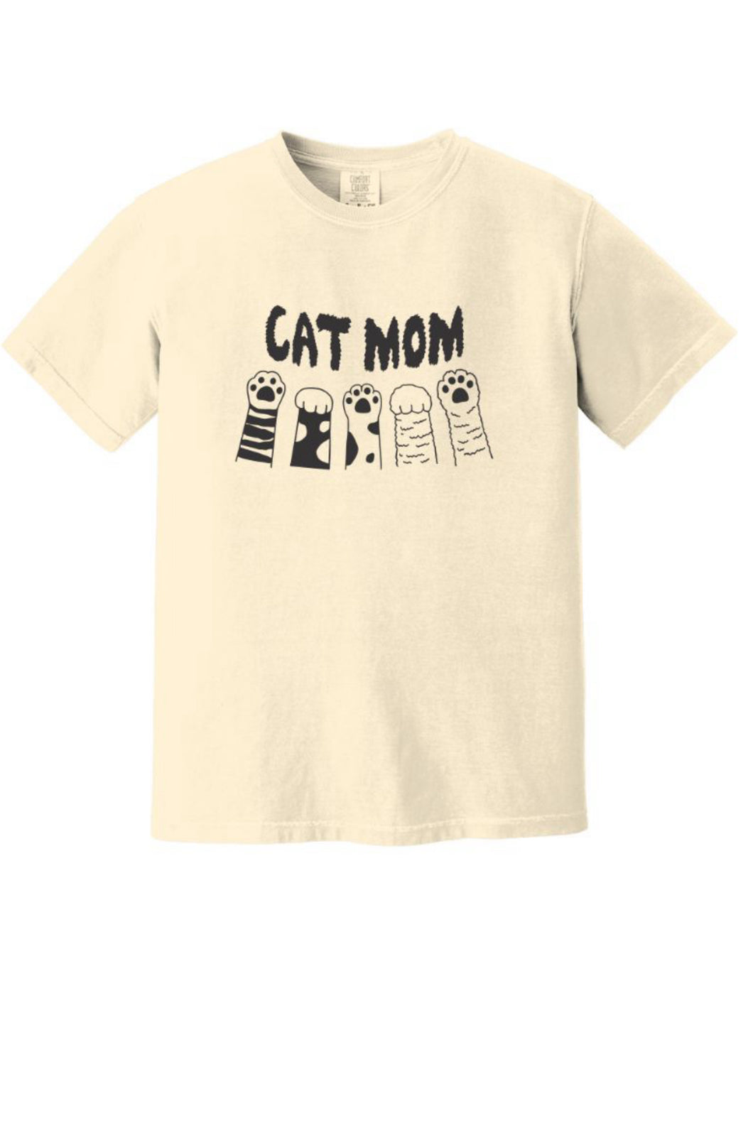 Cat mom tee