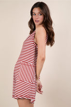 Load image into Gallery viewer, Comfy Striped Romper

