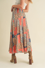 Load image into Gallery viewer, Boho Patchwork Skirt
