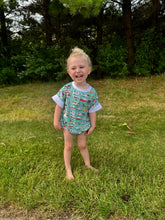 Load image into Gallery viewer, Handmade Camper Romper
