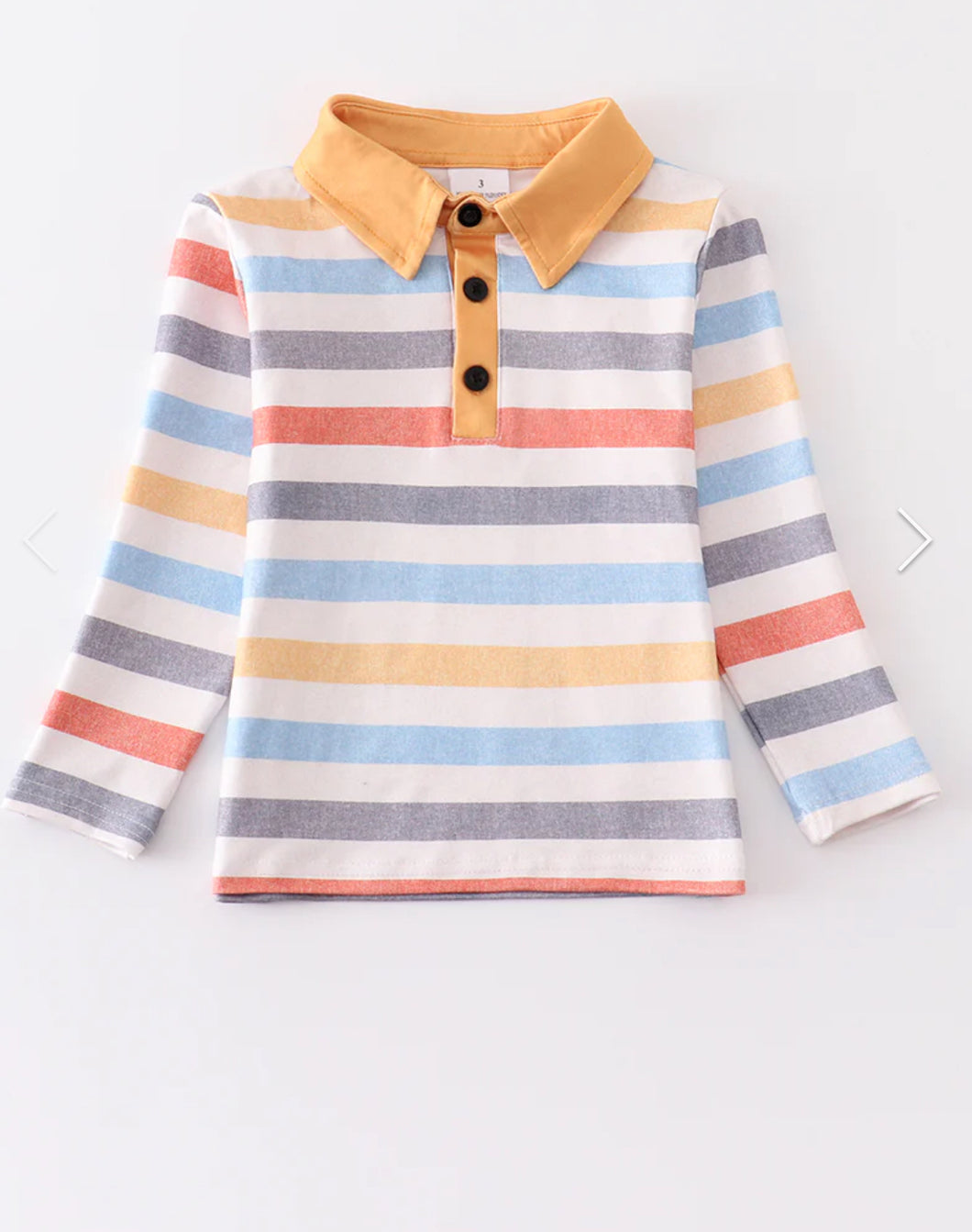 Boys’ Multi-Colored Striped Shirt