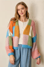 Load image into Gallery viewer, Color Block Cardi
