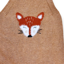 Load image into Gallery viewer, Organic Fox Overall &amp; Bodysuit Set
