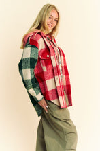 Load image into Gallery viewer, Festive Plaid Shacket
