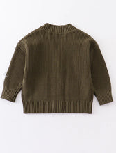 Load image into Gallery viewer, Olive Pocket Cardigan
