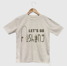 Load image into Gallery viewer, Let’s go fishing super soft tee
