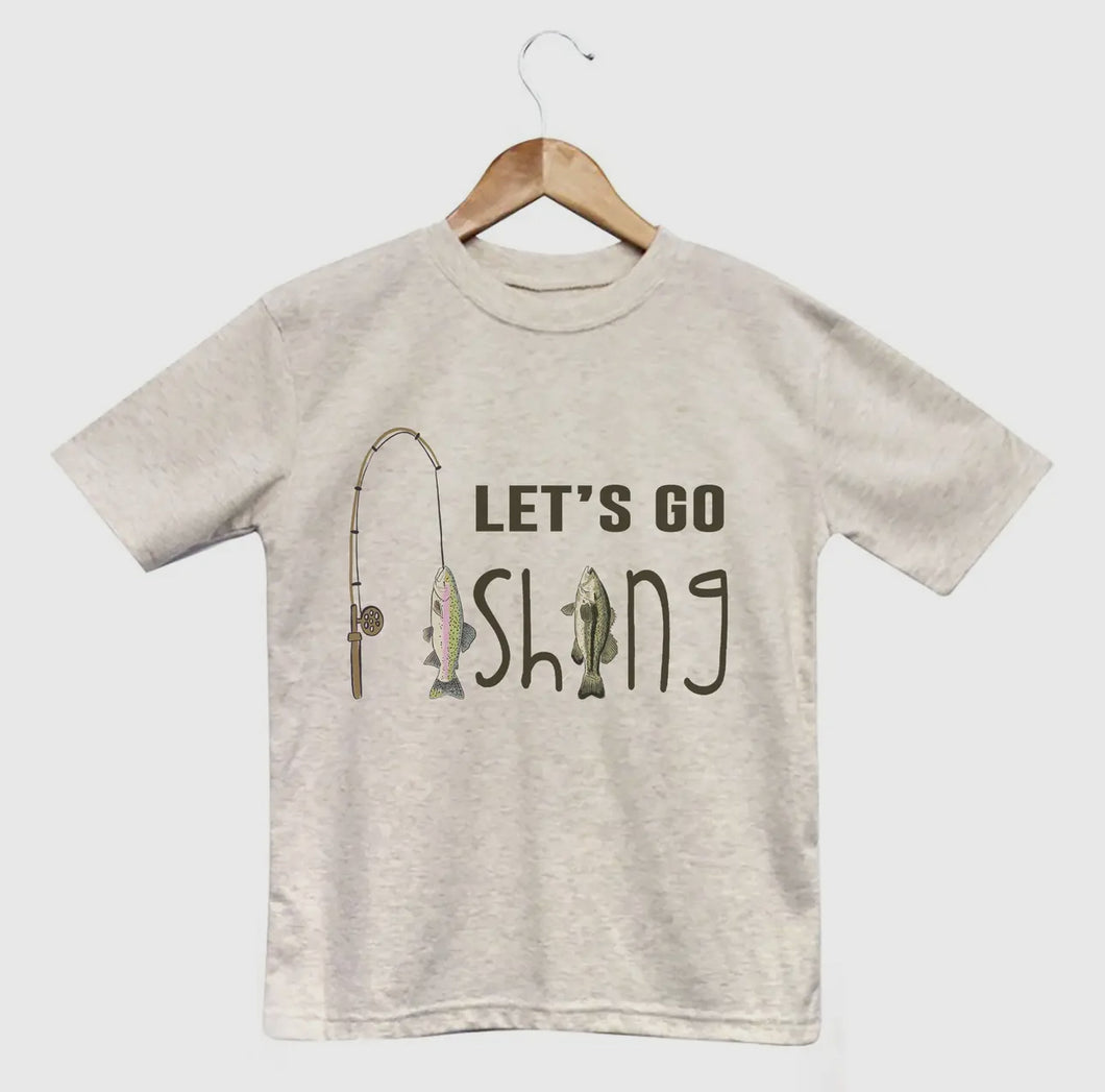Let’s go fishing super soft tee