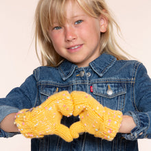 Load image into Gallery viewer, Girls Speckled Knit Mittens
