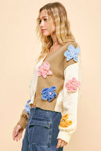 Load image into Gallery viewer, Crochet Flower Cardi
