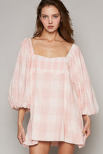 Load image into Gallery viewer, Blush Plaid Dress
