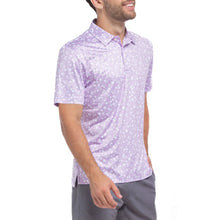 Load image into Gallery viewer, Mens Lilac Performance Golf Polo
