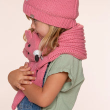 Load image into Gallery viewer, Kids Knitted Fox Scarf - For ages 4-12 Y
