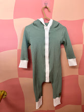 Load image into Gallery viewer, Handmade Green Jumper with Hood
