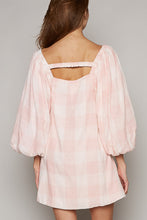 Load image into Gallery viewer, Blush Plaid Dress
