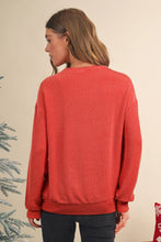 Load image into Gallery viewer, The Merry Ribbed Pullover

