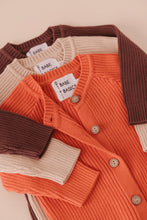 Load image into Gallery viewer, Pumpkin Spice Ribbed Romper
