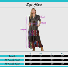 Load image into Gallery viewer, Patchwork Boho Dress
