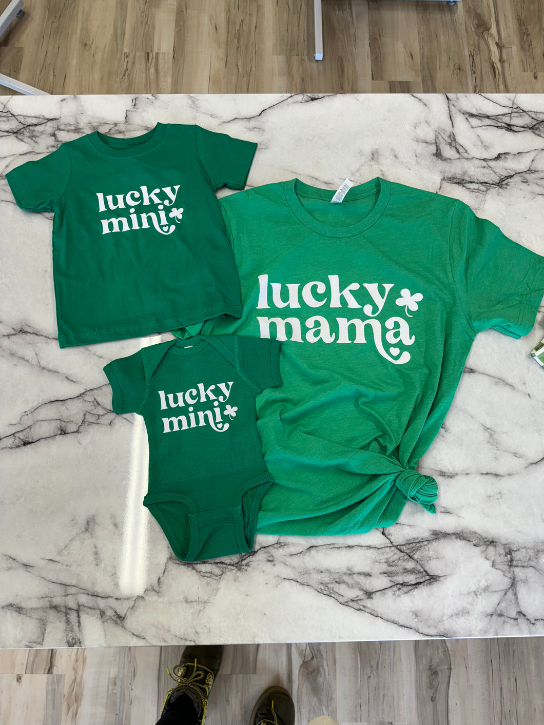 Lucky mini onesie