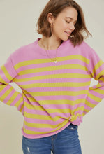 Load image into Gallery viewer, Happy Striped Sweater
