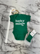 Load image into Gallery viewer, Lucky mini onesie
