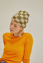 Load image into Gallery viewer, Checkerboard Slacker Beanie
