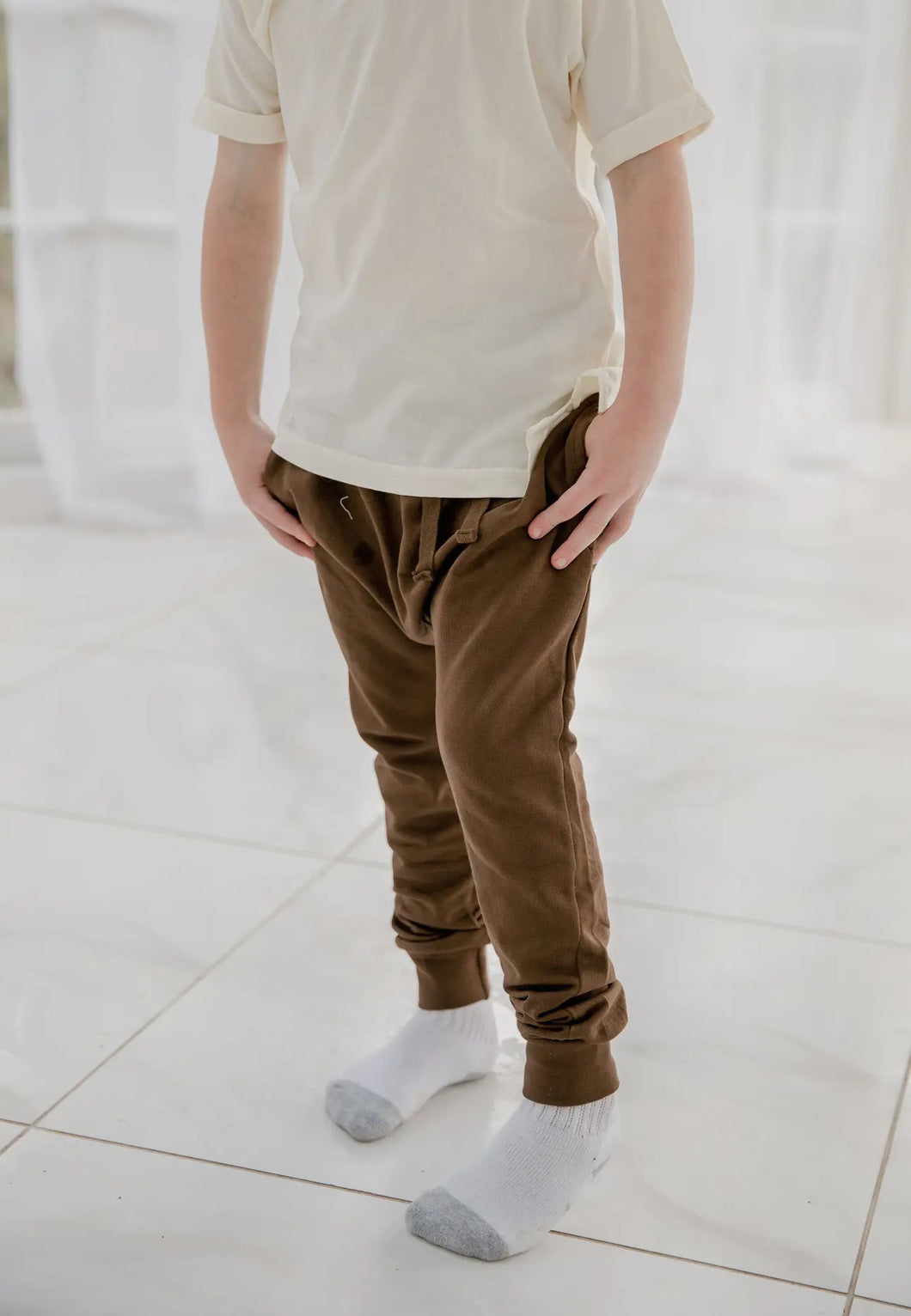Brown Organic Joggers