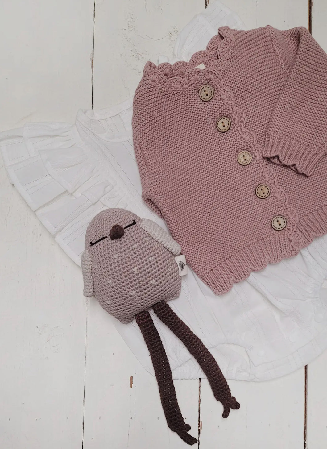 Dusty Rose Cardigan