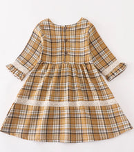 Load image into Gallery viewer, Coffee Plaid Dress
