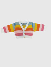 Load image into Gallery viewer, Toddler stripped cardi
