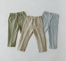 Load image into Gallery viewer, Boys Linen Dress Pants
