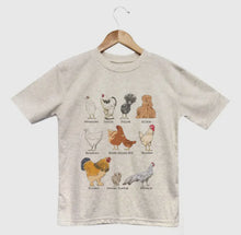 Load image into Gallery viewer, Chicken Breeds super soft tee
