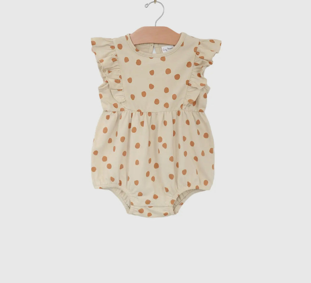 Dots Flutter Romper