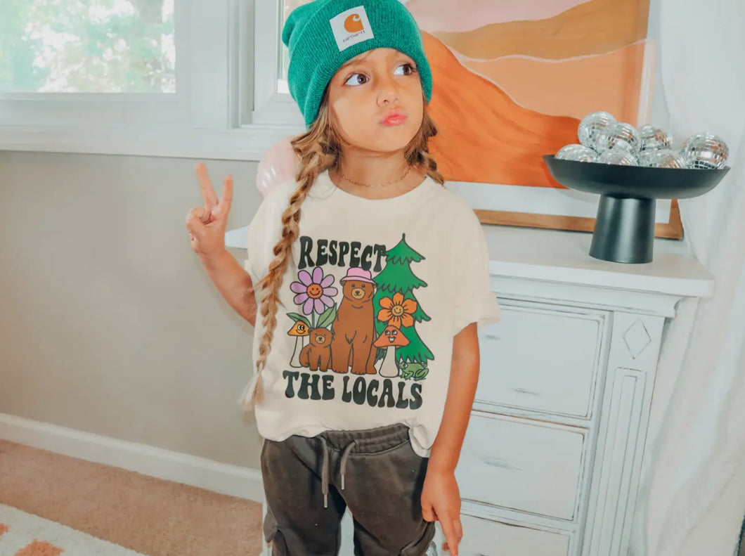 Respect the Locals Kids Tee