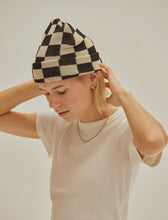 Load image into Gallery viewer, Checkerboard Slacker Beanie
